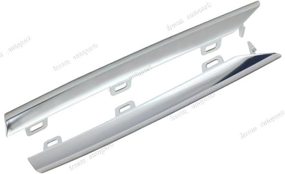 ya 9 10.24 2 Front LH&RH Bumper Fog Lamp Grille Molding Chrome Fits 2013-2014 for Cadillac ATS