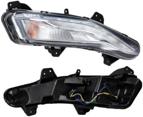 ya 9 10.24 Front Driver Side Fog Lamp LED Daytime Running Lamp For Malibu 2019-2021 LH&RH