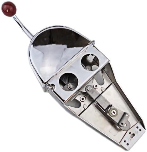 ya 4 8.24 baidi Single Lever Single Engine Control Teleflex Morse MT2 MT3 33C Style Parts Silver