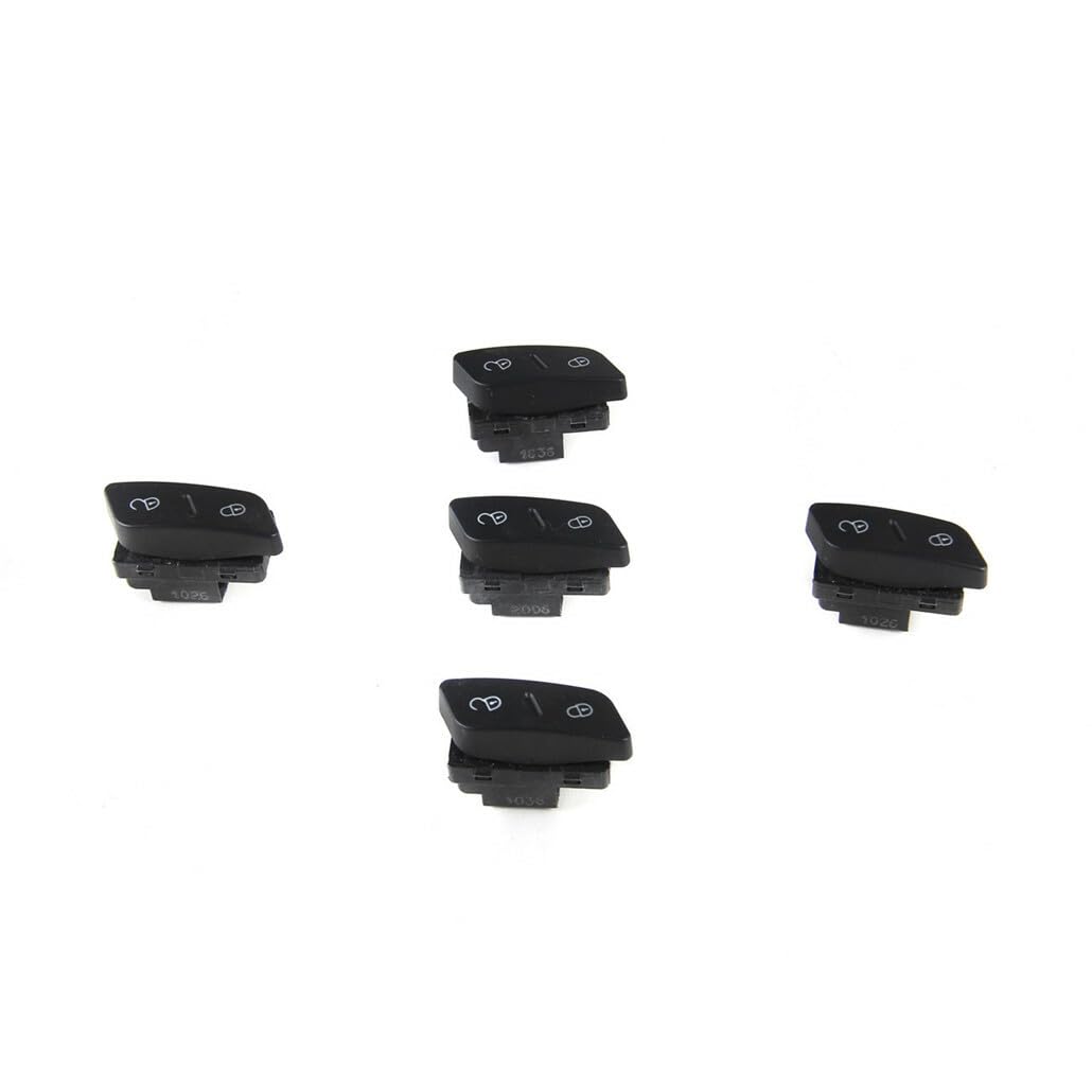 ya 4 8.8 Black Central Door Lock Switch Set Suitable for Tiguan for Jetta for Golf 1K0962125BREH
