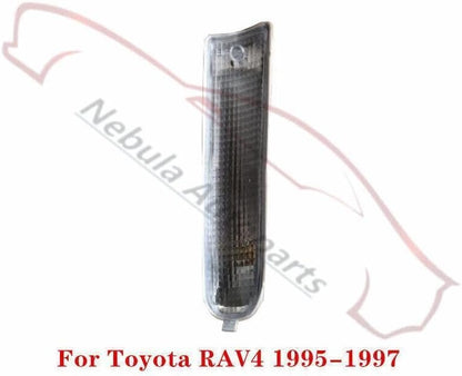 ya 4 8.24 baidi Replacement for Toyota RAV4 1995-97 Right Front Bumper Fog Light Housing White 