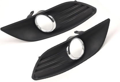 ya 10 9.16 zhengce Front Bumper Fog Light Grille Cover Left Right for Ford Focus 2009-2011