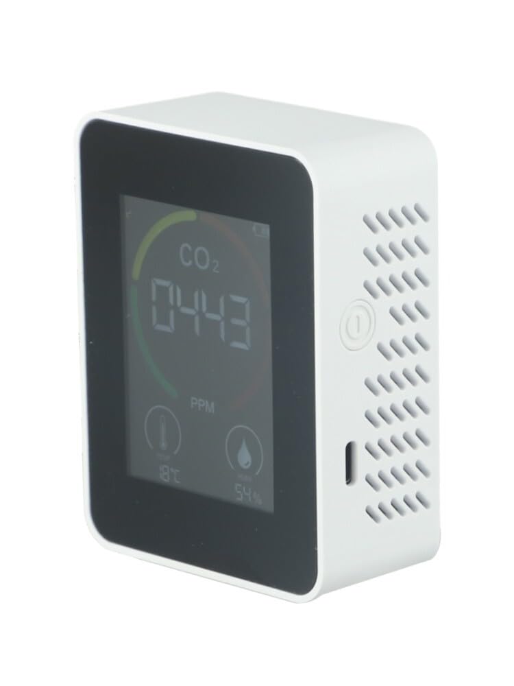 ya 16 10.20 baidi 3-in-1 Air Quality Monitor Temp Moisture 400-5000PPM Carbon Dioxide Detector