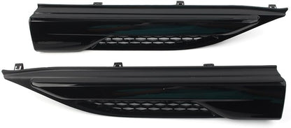 ya 4 8.14 for Land Rover for Range Rover Evoque 2012-19 Gloss Black Side Wing Vent Fender Trim