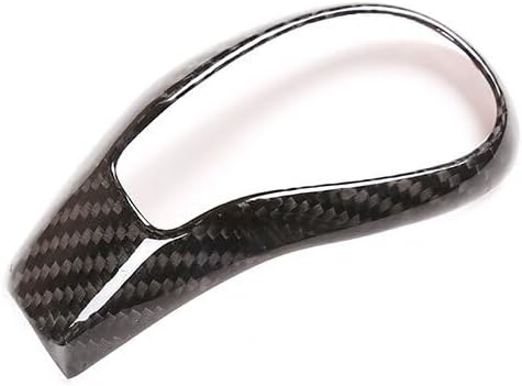 ya 4 8.14 for Volvo XC60 S60 V60 V40 S80 13-19 Real Carbon Fiber Gear Shift Knob Cover