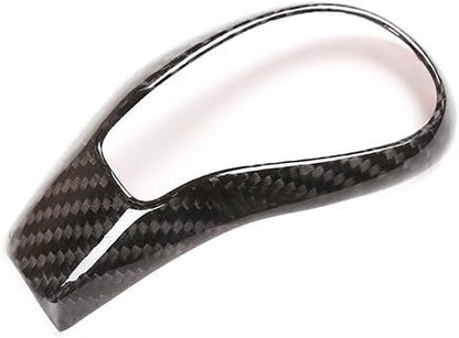 ya 4 8.14 for Volvo XC60 S60 V60 V40 S80 13-19 Real Carbon Fiber Gear Shift Knob Cover