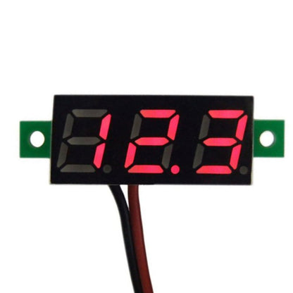 ya 4 8.14 DC Voltage Meter Head Gauge Digital 2.5-30V Panel Voltmeter Display