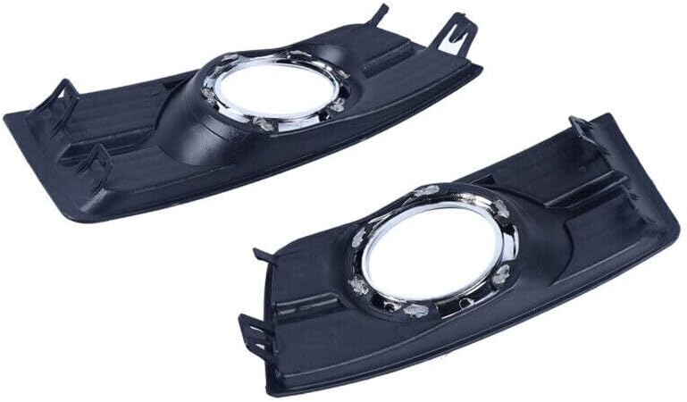 ya 2 8.15 A pair of front fog lamp protective covers with chrome border decoration suitable for 2010-2016 for Cadillac SRX