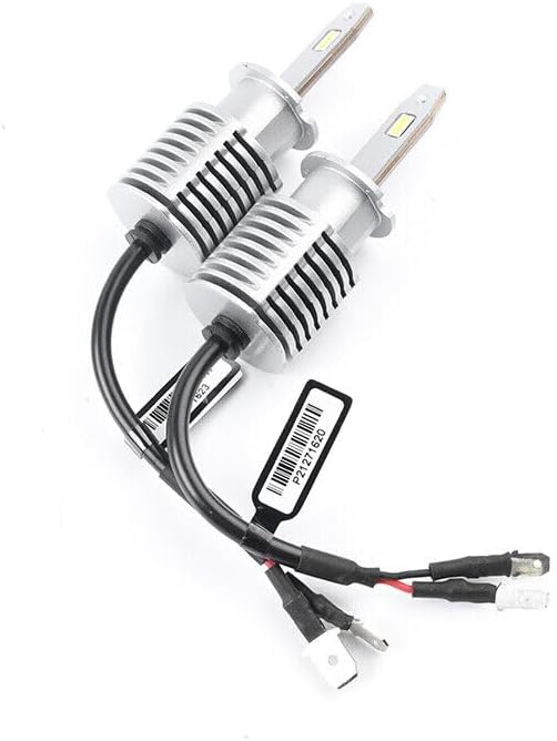 ya 7 8.24 baidi 2pcs for Porsche 911 996 for Benz W463 LED H3 White Fog Driving Light Bulbs Canbus DRL