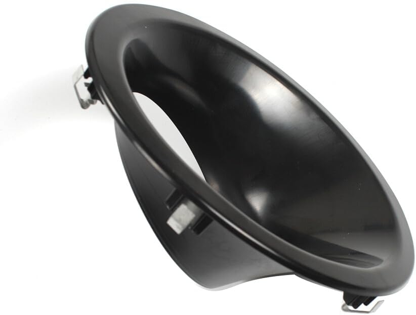 ya 9 10.24 Front Fog Light Bezel Cover Black Plastic For LR4 2010-14 Right Passenger Side