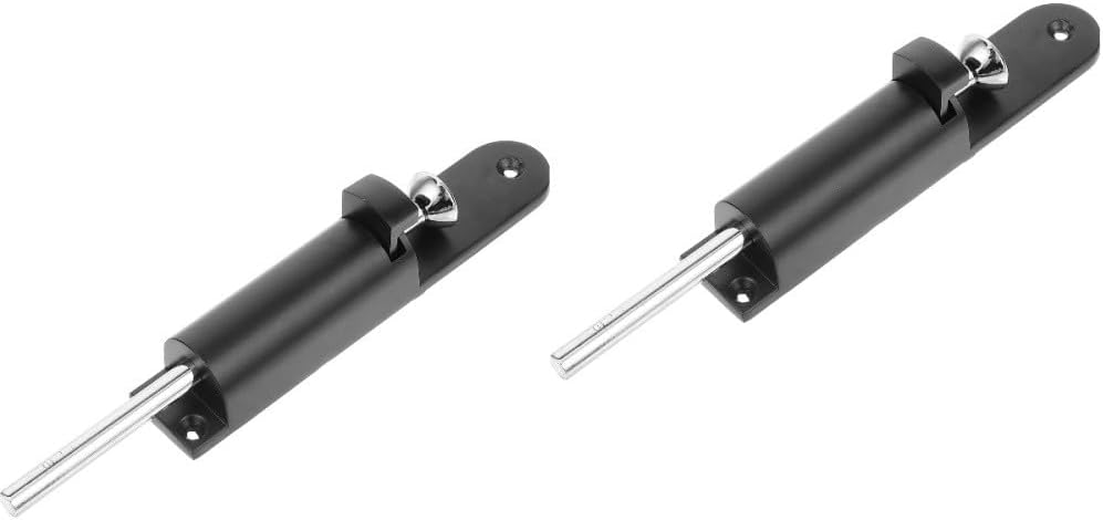 ya 26 10.21 baidi 2 Pack Spring Latch Heavy Duty Gate Drop Rod Cane Bolt for Cabinet Ground