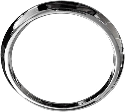 ya 9 10.24 Front Fog Light Lamp Ring Chrome Frame Replacement For 2018 2019 2020 for Levante