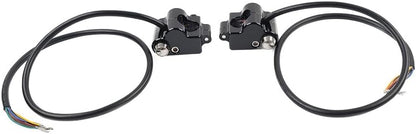 ya 4 8.14 Motorycle CNC 1 25mm Handlebar Switch Controls Housing FITS for Harley Universal