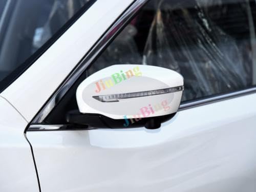 ya 11 9.14 baidifor Nissan for X-Trail Rogue 2014-19 Ivory White LH Power Folding Heat Camera Mirror