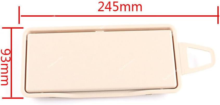 ya 7 8.24 baidi Left Beige for Benz -E Class W212 2009-14 Makeup Sun Visor Mirror Cosmetic Mirror