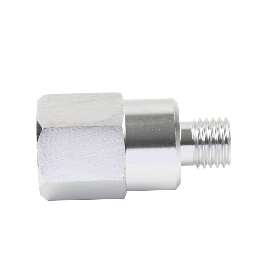 ya 10 9.16 zhengce M12 1.5 to 3/8 NPT Coolant Water Temp Sensor Adapter FIT GM LS Engine Swap