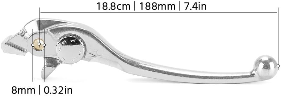 ya 4 8.14 Silver Front Brake Lever for Honda CBF600N/S 1000/F CBR500R/650F/650R/600F/900RR