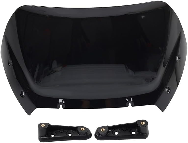 ya 23 10.7 baidi 12 Windscreen Windshield for Harley Touring Road Glide CVO 2023 2024 Blacka