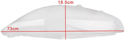 ya 4 8.10 Headlight Lens Diffuser Lens Cover for Ford Fiesta 2014-2016