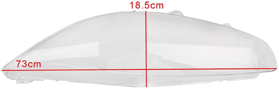 ya 11 9.14 zhengce Headlight Lens Diffuser Lens Cover for Ford Fiesta 2014-2016