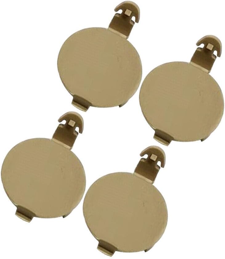 ya 4 8.8.2 4pcs Beige Interior Door Handle Plug Screw Hole Cover Fits for Toyota for Corolla 2014-2018