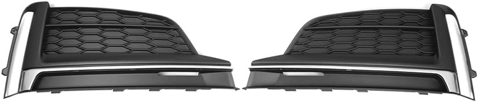 ya 23 10.7 baidi Front Bumper Fog Light Lamp Grill Bezel Cover for Audi A5 S5 2017-2020 19