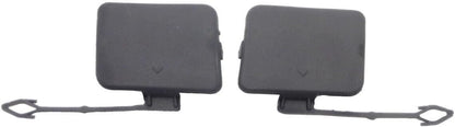 ya 4 8.8.2 1Pair Rear Bumper Tow Towing Hook Eye Cap Cover Plug for BMW X5 E70 2007-2010