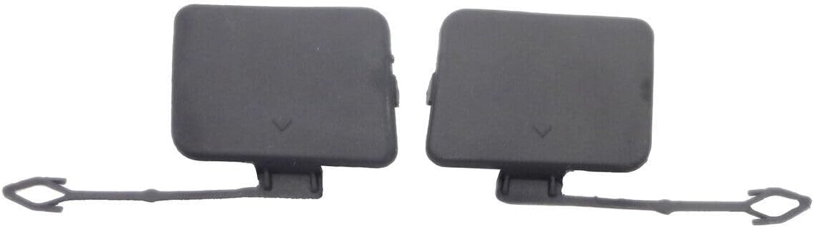 ya 5 8.24 baidi 1Pair Rear Bumper Tow Towing Hook Eye Cap Cover Plug for BMW X5 E70 2007-2010
