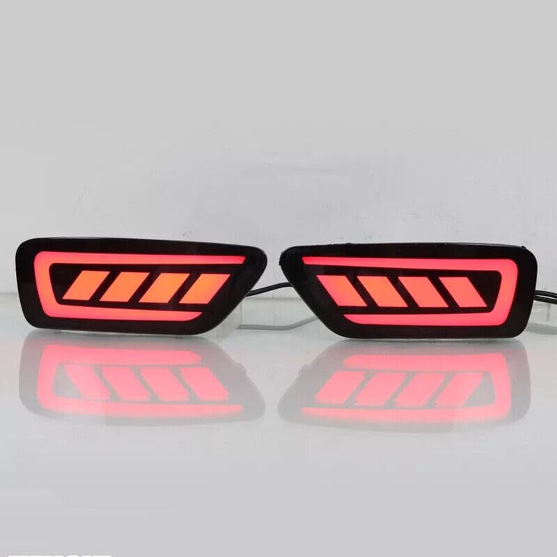 ya 2 8.15 2 pieces of red LED rear bumper reflector lights suitable for Jeep WK2 Grand Cherokee