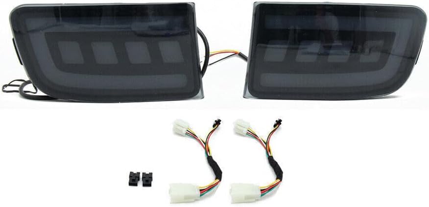 ya 4 8.24 baidi for Toyota for 4Runner 2003-2005 Prado LED Rear 2002-2009 Bumper Brake Light Signal 