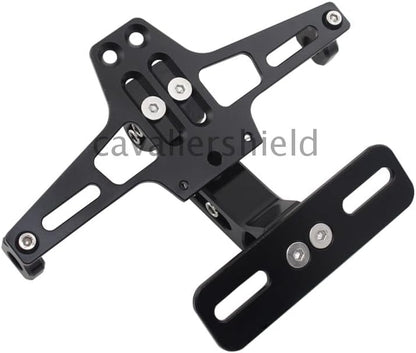 ya 13 9.15 baidi Black License Plate Holder LED Light Bracket Fender Eliminator for Ducati for Suzuki