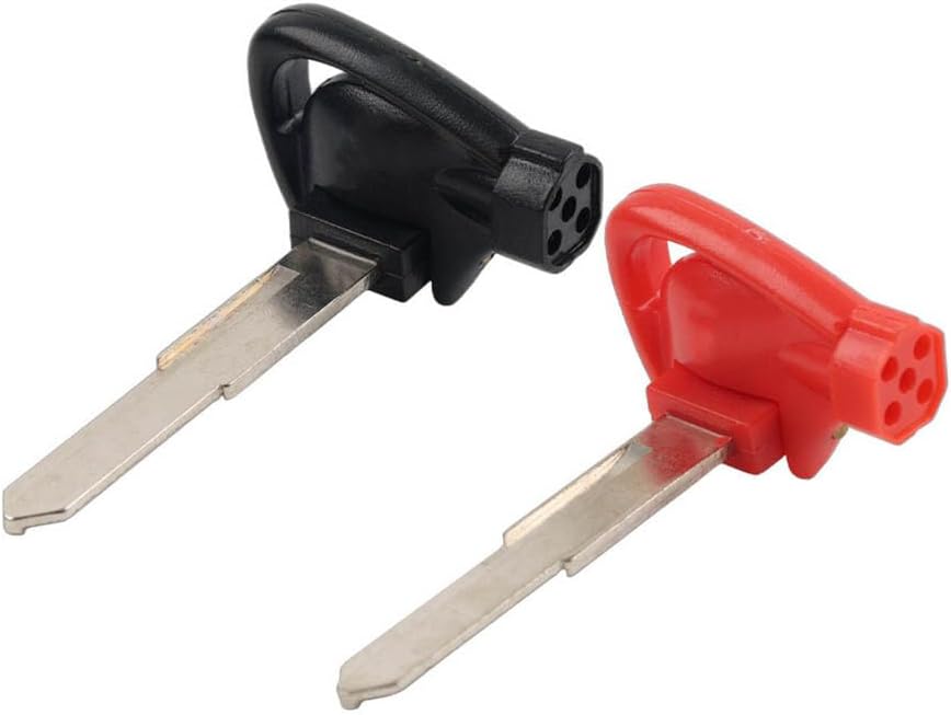 ya 4 8.24 baidi 2PC Right Ignition Key Blank Shell Case Uncut Blade for Yamaha Motorbike Scooter