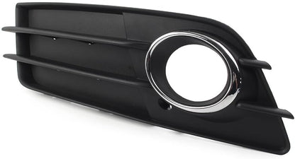 ya 10 9.16 zhengce for Audi A4 B8 S4 2008-2012 Front Bumper Fog Light Grille Cover With Chrome