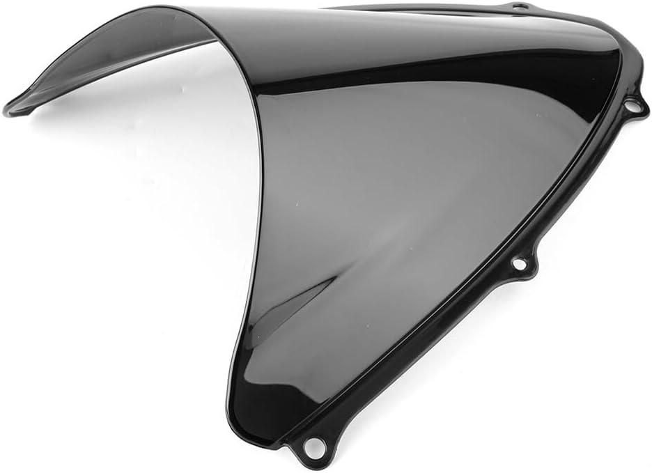 ya 2 8.15 Motorcycle Black Front Windscreen Windshield for Suzuki 2006-07 GSXR600 GSXR750