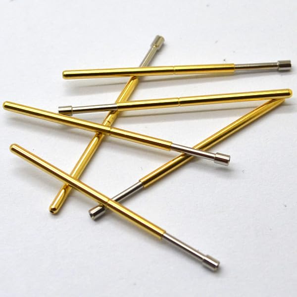 ya 16 10.20 baidi 100pcs/Bag P100-A2 Dia 1.5mm Spring Test Probes Pogo Pin Length 33.35mm