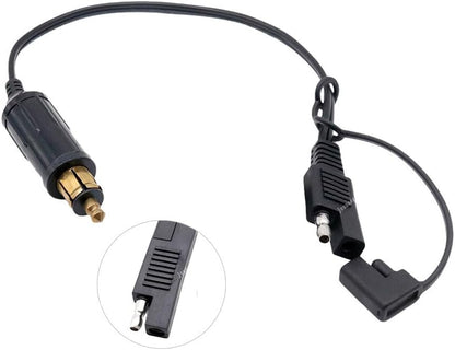 ya 6 8.24 baidi DIN Powerlet Plug to SAE Adapter Connector Cord Cable for BMW Motorcycle