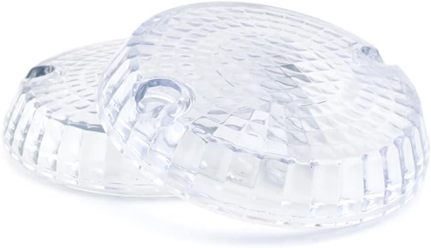 ya 13 9.15 baidi Clear Turn Signal Lens Cover for Kawasaki Vulcan 1500 Classic Mean Streak Pair