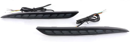 ya 4 8.10 2P Rear Bumper Fog Light Streamer Turn Signal Light Suitable for Tesla Model Y 2021-2022