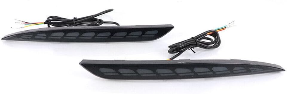 ya 10 9.16 zhengce 2P Rear Bumper Fog Light Streamer Turn Signal Light Suitable for Tesla Mode