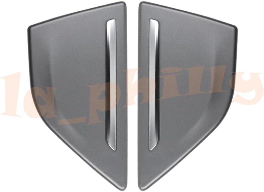 ya 5 8.10 2x Front Right+Left Side Metal Gray Car Ashtray Cover Fit for 2015 for BMW