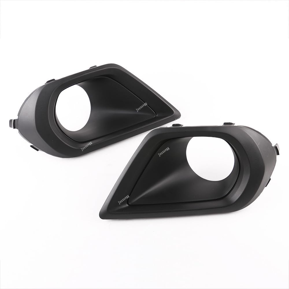 ya 9 10.24 Pair Front Bumper Insert Fog Light Bezel Cover for 2014-2016 for Subaru for Forester