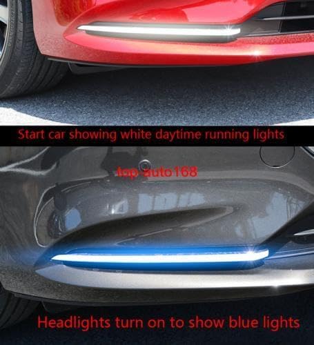 ya 9 10.24 LED Daytime Running Lights/Turn Signals/Fog Lights 2pcs for Mazda 6 2018-2020