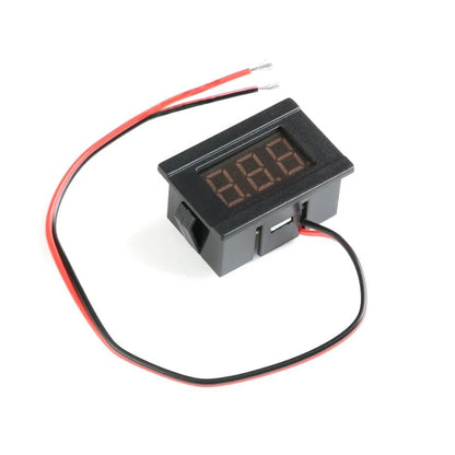 ya 16 10.20 baidi for Mini Digital Voltmeter 4.5-30V DC Panel Meter for Electric Vehicles -