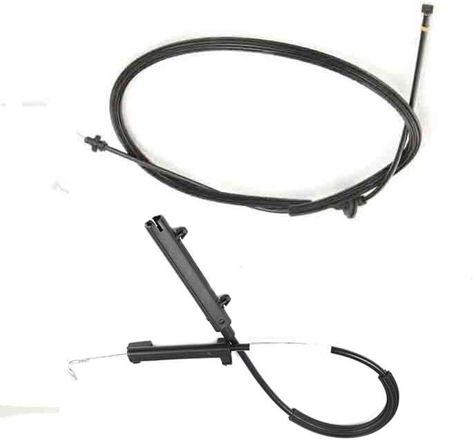 ya 10 9.16 baidi 1 Pair Rear+Front Hood Latch Release Cable Line Lock for Audi A4 A5