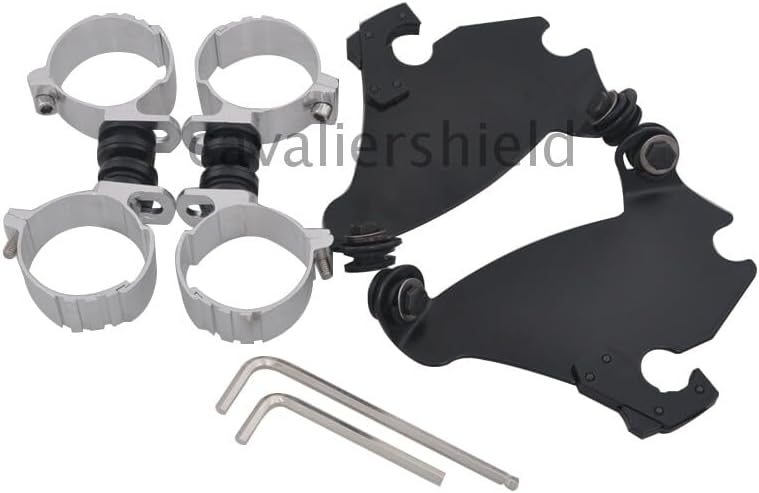 ya 23 10.7 baidi Fork Bracket Gauntlet Fairing Trigger Lock Mount Kit for Harley Dyna FXD FXDL