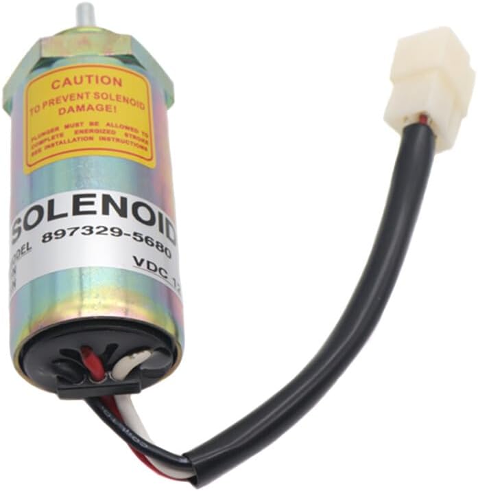 ya 6 8.24 baidi NEW Fuel ShutOff Solenoid 897329-5680 MV1-81 for Isuzu 3LD1 3LD2 4LE1 3LB1 4LB1