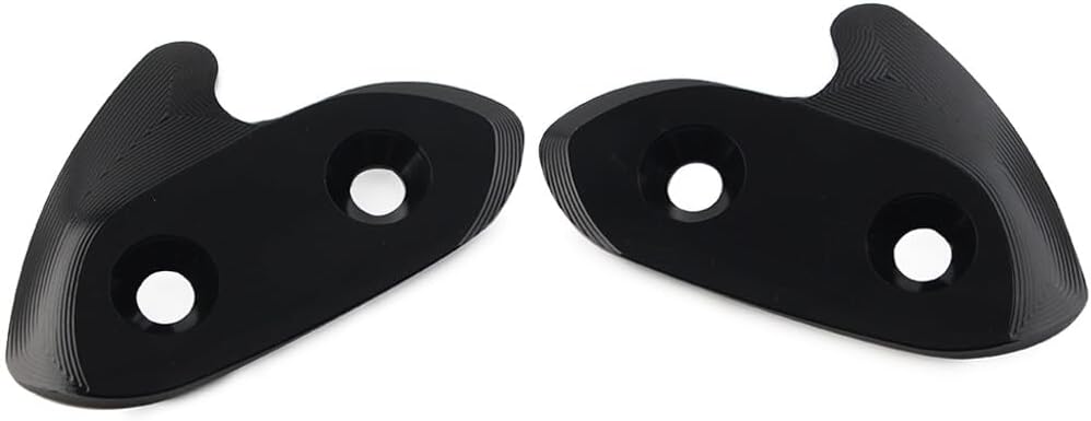 ya 23 10.7 baidi Rearview Mirror Block Off Base Plates Mount Black Fit for Yamaha R1 YZF YZF-R1 15-19