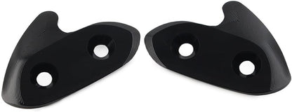 ya 23 10.7 baidi Rearview Mirror Block Off Base Plates Mount Black Fit for Yamaha R1 YZF YZF-R1 15-19