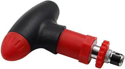 ya 26 10.21 baidi T-type Driver Bit Screw Screwdriver 1/4'' Forward Reverse Alu for Mini um Alloy