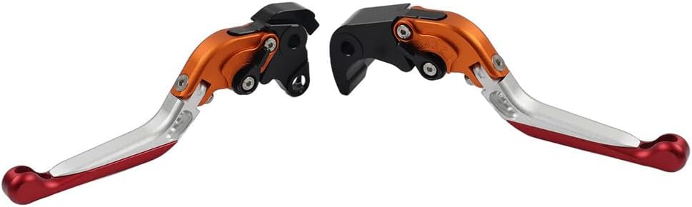 ya 6 8.24 baidi for Honda CBR1000RR 2004-2007 Foldable Extending Brake Clutch Levers Aluminum